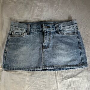 J. Galt by Brandy Melville mini denim skirt size S